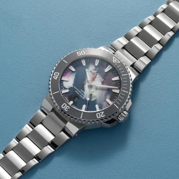 01 733 7789 4150-07 8 23 04PEB ORIS オリス アクイスデイト アップサイクル 43.5mm