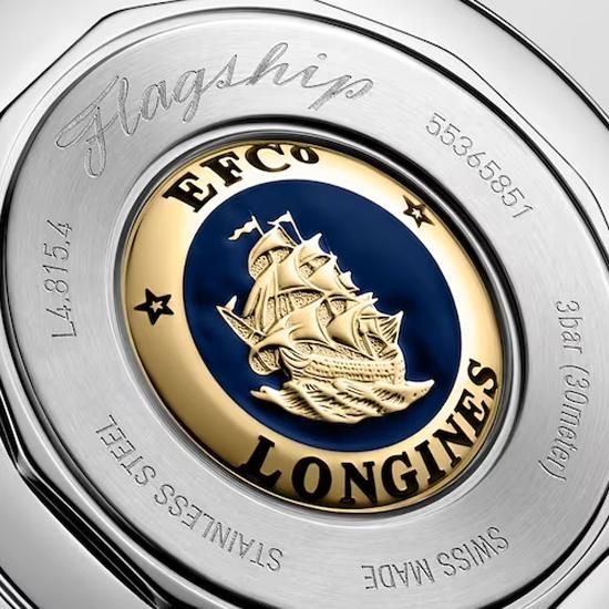 L4.815.4.78.2 LONGINES ロンジン フラッグシップ ヘリテージ ムーンフェイズ 38.5mm
