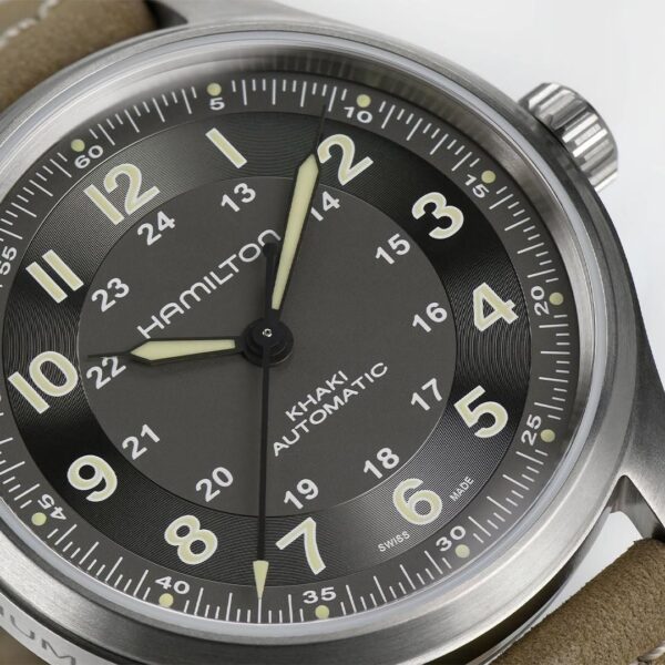 H70545550 HAMILTON ハミルトン カーキ フィールド チタニウム 42mm