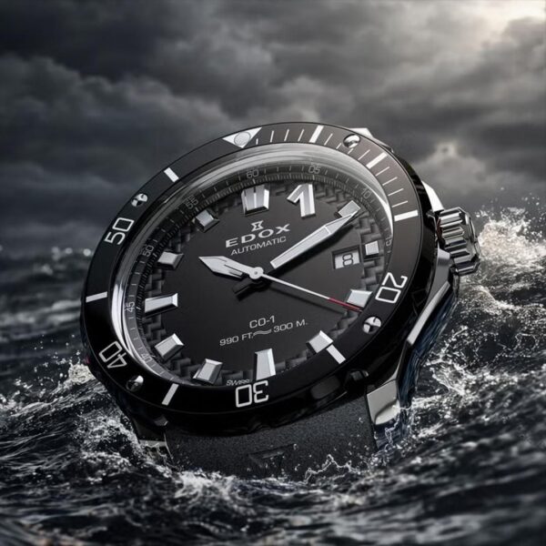80137-3NR-CANN EDOX エドックス クロノオフショア1 ベゼルロック デイト 40mm