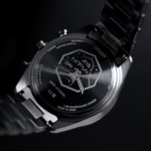 【世界限定1,300本】 AT8289-67E CITIZEN シチズン アテッサ ACT Line ブラックチタンシリーズ JAXA LABEL HTV-X Limited model