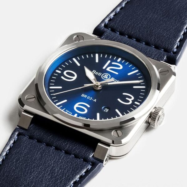BR03A-BLU-ST/SCA Bell & Ross ベル&ロス BR-03 ブルースティール