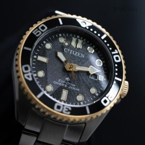 【世界限定6,700本】 BN0264-53E CITIZEN シチズン プロマスター MARINE LIGHT in BLACK Eco-Drive 50th Anniversary Edition