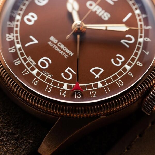 01 754 7741 3166-07 5 20 74BR ORIS オリス ビッグクラウン ブロンズ ポインターデイト