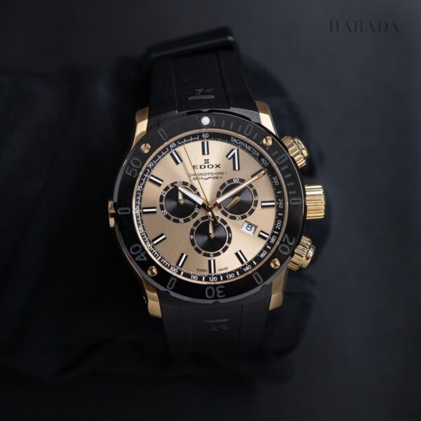 10221-37J5-DIN5 EDOX エドックス クロノオフショア1 クロノグラフ スペシャルエディション 45mm