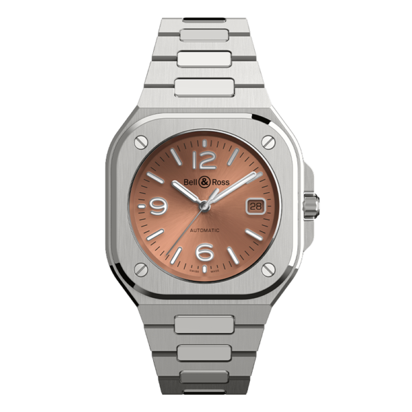 BR05A-BR-ST/SST Bell & Ross ベル&ロス BR-05 カッパーブラウン