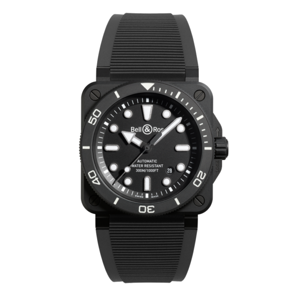 BR03A-D-BL-CE/SRB Bell & Ross ベル&ロス BR03 ダイバー ブラック マット セラミック