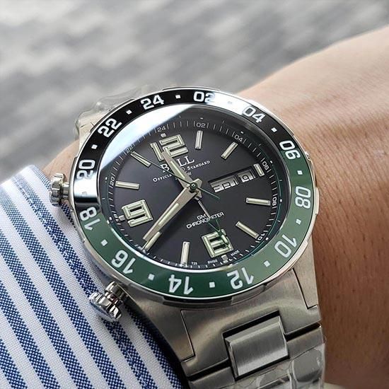 【世界限定1,000本】 DG3030B-S2CJ-BK BALL WATCH ボールウォッチ ロードマスター マリンGMT