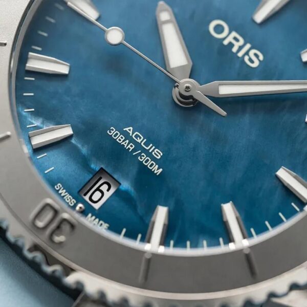01 733 7770 4155-07 4 18 65FC ORIS オリス アクイスデイト 36.5mm