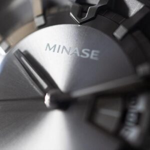MINASE ミナセ HORIZON ホライゾン グレー VM12-M01NGY-SSB メンズ 自動巻き腕時計 ステンレスブレスレット