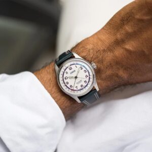 【世界限定2,297本】 01 754 7785 4081-Set ORIS オリス ビッグクラウン 40mm ハンク・アーロン リミテッドエディション