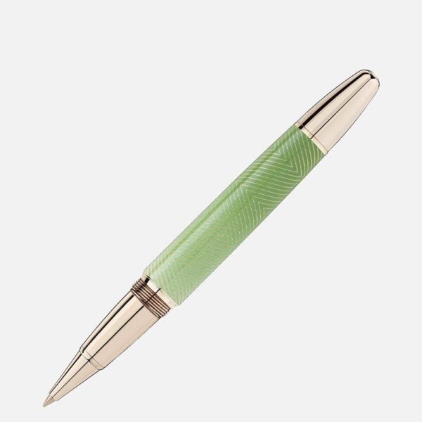 MB129555 MONTBLANC モンブラン マイスターシュテュック カリグラフィー ソリテール セラドン デグラーデ ローラーボール