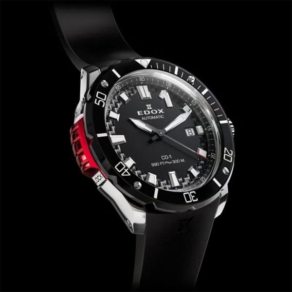 80137-3NR-CANN EDOX エドックス クロノオフショア1 ベゼルロック デイト 40mm