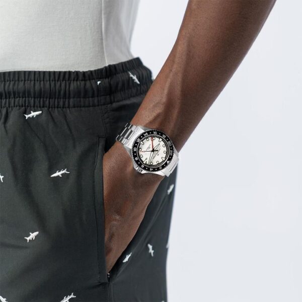 H82555150 HAMILTON ハミルトン カーキ ネイビー スキューバ オートマティック GMT 43mm