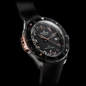 80137-37GNR-CANR EDOX エドックス クロノオフショア1 ベゼルロック デイト 42mm