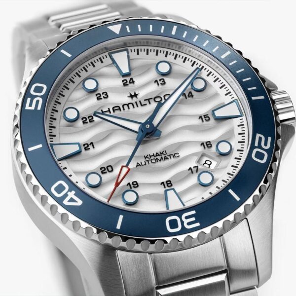 H82425110 HAMILTON ハミルトン カーキ ネイビー スキューバ 40mm