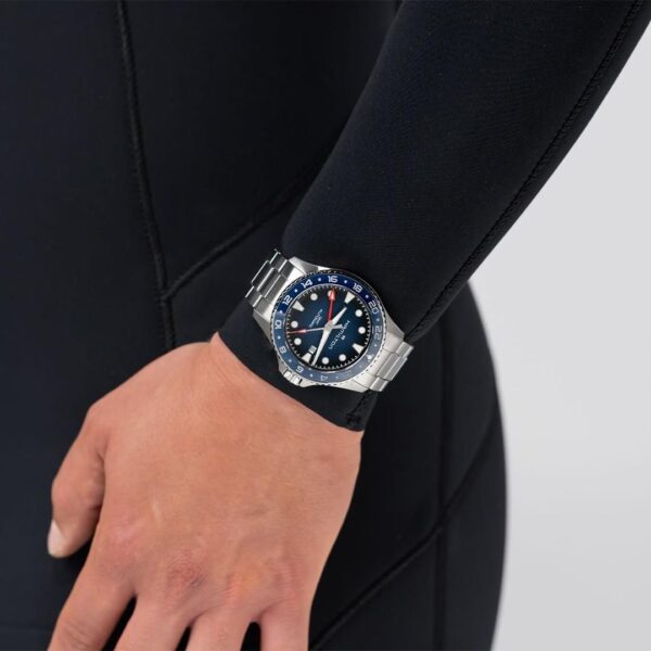 H82535140 HAMILTON ハミルトン カーキ ネイビー スキューバ GMT 43mm