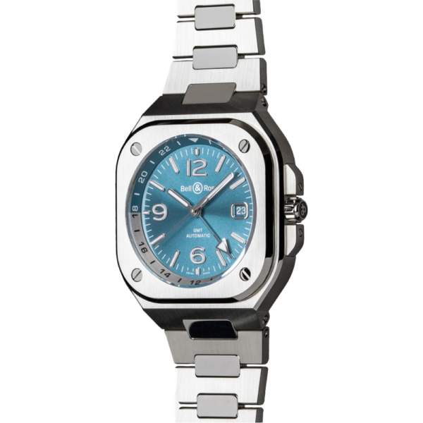 BR05G-PB-ST/SST Bell & Ross ベル&ロス BR-05GMT スカイブルー