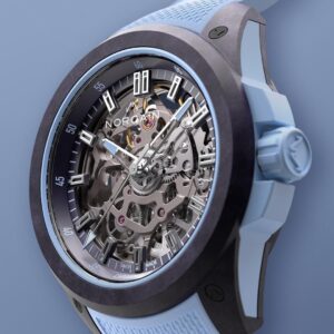N3001.07Q05.P01 NORQAIN ノルケイン ワイルドワン スケルトン 39mm パープルアイスブルー