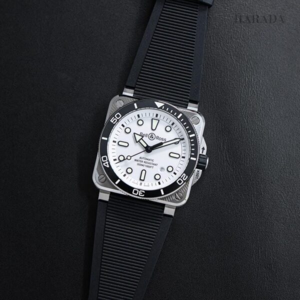 BR03A-D-WH-ST/SRB Bell & Ross ベル&ロス BR03 ダイバー ホワイト スティール