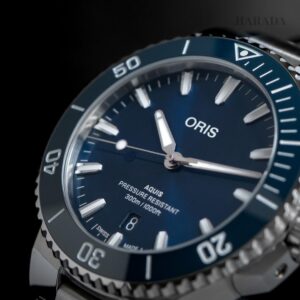 01 733 7787 4135-07 8 22 04PEB ORIS オリス アクイスデイト 41.5mm