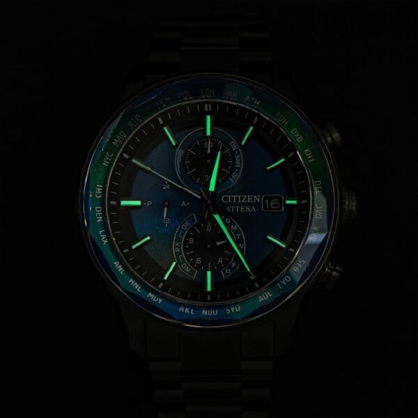 【世界限定1,800本】 AT8314-53L CITIZEN シチズン アテッサ ACT Line ブラックチタンシリーズ