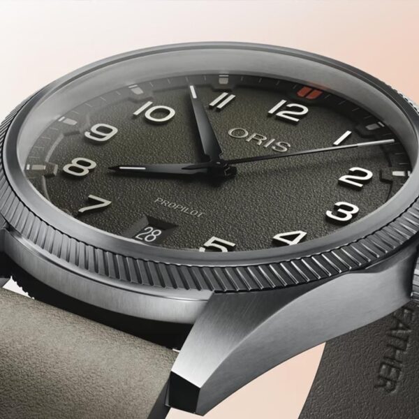 01 733 7805 4167-07 6 20 16LC ORIS オリス プロパイロット デイト 41mm
