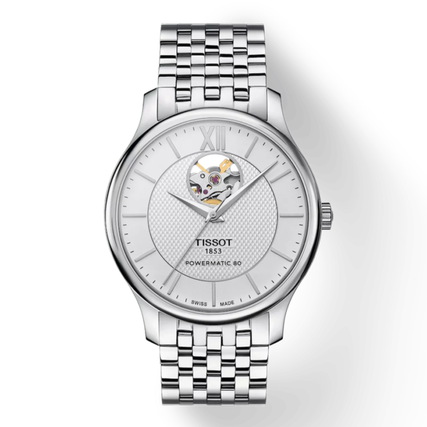T063.907.11.038.00 TISSOT ティソ トラディション パワーマティック 80 オープンハート 40mm