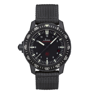 EZM 3 S Sinn ジン EZMミッションタイマー テキスタイルストラップ仕様（ブラック）