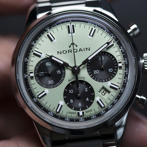 N2201S22C/MT221/201SG NORQAIN ノルケイン フリーダム60 クロノ 40mm ピスタチオ