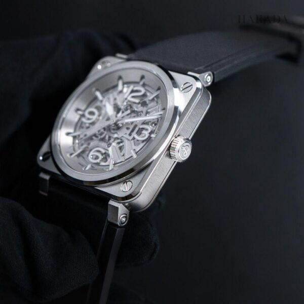 BR03A-BL-SKST/SRB Bell & Ross ベル&ロス BR03 スケルトン スティール 41mm