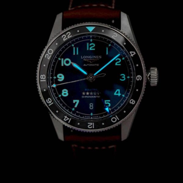 L3.802.4.53.2 LONGINES ロンジン スピリット Zulu Time 39mm