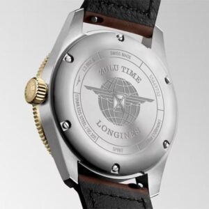 L3.802.5.53.2 LONGINES ロンジン スピリット Zulu Time 39mm