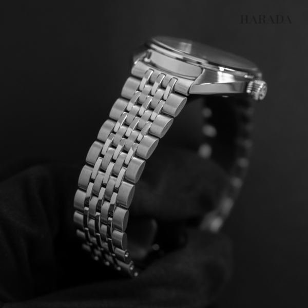 MINASE ミナセ MASTER CRAFT J3 マスタークラフト J3 ブラック J3-M01NBK-SSB メンズ 自動巻き腕時計 ステンレスブレスレット
