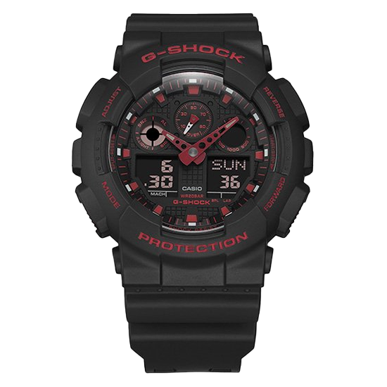 CASIO カシオ ANALOG-DIGITAL GA-100 SERIES GA-100BNR-1AJF