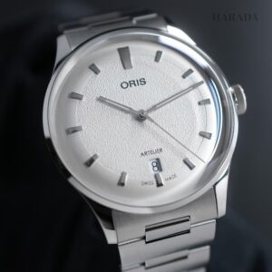 01 733 7810 4051-07 8 20 20 ORIS オリス アートリエ デイト 38mm