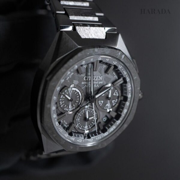 【世界限定1,800本】 CC4107-80H CITIZEN シチズン アテッサ ACT Line ブラックチタンシリーズ クリスタルオクタゴン