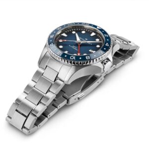 H82535140 HAMILTON ハミルトン カーキ ネイビー スキューバ GMT 43mm