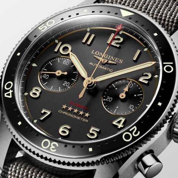 L3.821.1.53.2 LONGINES ロンジン スピリット フライバック チタニウム 42mm