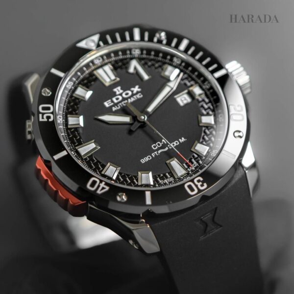 80137-3NR-CANN EDOX エドックス クロノオフショア1 ベゼルロック デイト 40mm