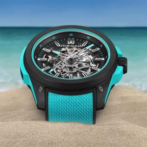 N3000.07Q27.B07 NORQAIN ノルケイン ワイルドワン スケルトン 42mm ターコイズ
