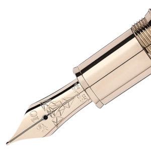 MONTBLANC モンブラン マイスターシュテュック ジオメトリー ソリテール シャンパンゴールド ル・グラン 万年筆 MB118101