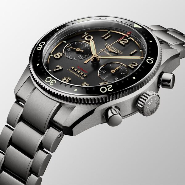 L3.821.1.53.6 LONGINES ロンジン スピリット フライバック チタニウム 42mm