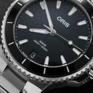 01 733 7792 4154-07 8 19 05P ORIS オリス アクイスデイト