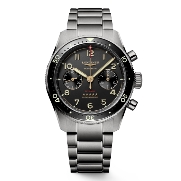 L3.821.1.53.6 LONGINES ロンジン スピリット フライバック チタニウム 42mm