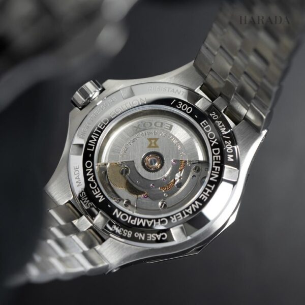 【世界限定300本】 85310-3DM-NGIN EDOX エドックス デルフィン オリジナル メカノ オートマティック ダマスカス リミテッドエディション