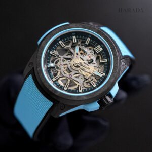 N3001.07Q02.B02 NORQAIN ノルケイン ワイルドワン スケルトン 39mm スカイブルー
