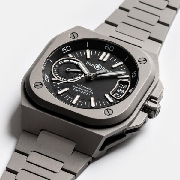BRX5R-BL-TI/STI Bell & Ross ベル&ロス インストゥルメンツ BRX5 ブラック チタン