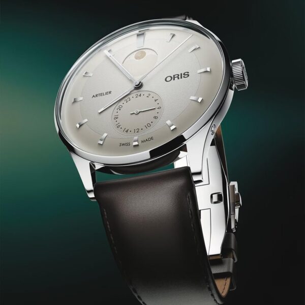 01 782 7811 4051-07 6 20 17FC ORIS オリス アートリエ コンプリケーション 39.5mm