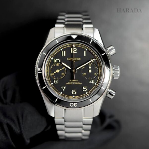 L3.721.4.53.6 LONGINES ロンジン スピリット パイロット フライバック 39.5mm